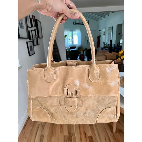 Letizia Vintage Cowhide Leather Handbag - Picture 2 of 7